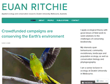 Tablet Screenshot of euanritchie.org
